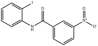 N-(2-iodophenyl)-3-nitrobenzamide Struktur