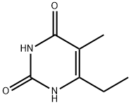 6-Ethyl-5-methyl-2,4(1H,3H)-pyrimidinedione Struktur