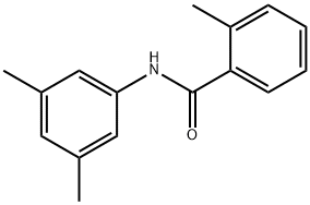 N-(3,5-dimethylphenyl)-2-methylbenzamide Struktur