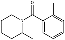 (2-methylphenyl)-(2-methylpiperidin-1-yl)methanone Struktur