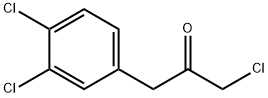 1-chloro-3-(3,4-dichlorophenyl)propan-2-one Struktur