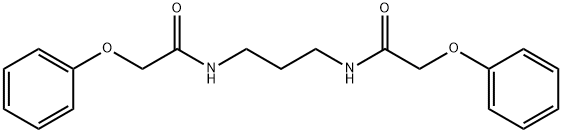 N,N'-1,3-propanediylbis(2-phenoxyacetamide) Struktur