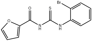 N-[(2-bromophenyl)carbamothioyl]furan-2-carboxamide Struktur