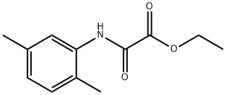 ethyl [(2,5-dimethylphenyl)amino](oxo)acetate Struktur