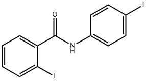 2-iodo-N-(4-iodophenyl)benzamide Struktur