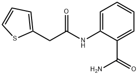 2-[(thiophen-2-ylacetyl)amino]benzamide Struktur