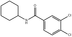 Benzamide,3,4-dichloro-N-cyclohexyl- Struktur