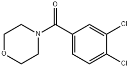 (3,4-dichlorophenyl)(morpholin-4-yl)methanone Struktur