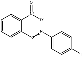 (4-fluorophenyl)(2-nitrobenzylidene)amine Struktur