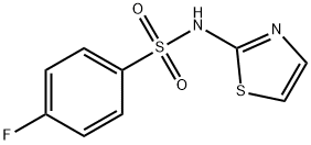 4-fluoro-N-(1,3-thiazol-2-yl)benzenesulfonamide Struktur