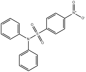 4-nitro-N,N-diphenylbenzenesulfonamide Struktur