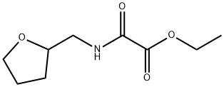 ethyl [(oxolan-2-ylmethyl)carbamoyl]formate Struktur