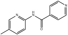 N-(5-methylpyridin-2-yl)pyridine-4-carboxamide Struktur