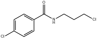 4-chloro-N-(3-chloropropyl)benzamide Struktur