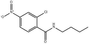 N-butyl-2-chloro-4-nitrobenzamide Struktur