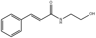 N-(2-Hydroxy-ethyl)-3-phenyl-acrylamide Struktur