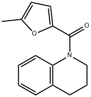 3,4-dihydro-2H-quinolin-1-yl-(5-methylfuran-2-yl)methanone Struktur