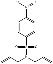 4-nitro-N,N-di(prop-2-en-1-yl)benzenesulfonamide Struktur