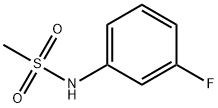 N-(3-fluorophenyl)methanesulfonamide Struktur