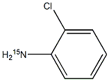 2-Chloroaniline-15N Struktur