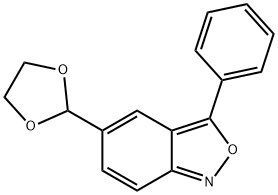 5-(1,3-dioxolan-2-yl)-3-phenylbenzo[c]isoxazole Struktur