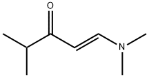 (E)-1-(dimethylamino)-4-methylpent-1-en-3-one Struktur