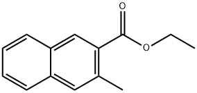 3-Methyl-naphthalene-2-carboxylic acid ethyl ester Struktur