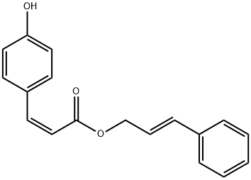 (E)-CINNAMYL-(Z)-P-COUMARATE 結(jié)構(gòu)式