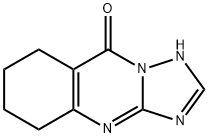 5,6,7,8-tetrahydro[1,2,4]triazolo[5,1-b]quinazolin-9(4H)-one Struktur