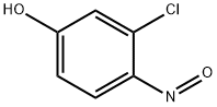 3-chloro-4-nitrosophenol Struktur