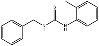 1-benzyl-3-(2-methylphenyl)thiourea Struktur