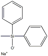 Silanol, methyldiphenyl-, sodium salt