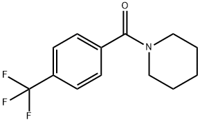 1-[4-(trifluoromethyl)benzoyl]piperidine Struktur