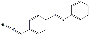 imino-(4-phenyldiazenylphenyl)imino-azanium Struktur