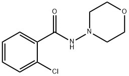 2-chloro-N-morpholin-4-ylbenzamide Struktur