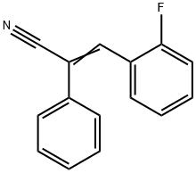 3-(2-Fluoro-phenyl)-2-phenyl-acrylonitrile Struktur