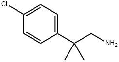 2-(4-chlorophenyl)-2-methylpropan-1-amine Struktur