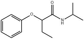 2-phenoxy-N-propan-2-ylbutanamide Struktur