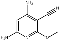 4,6-Diamino-2-methoxy-nicotinonitrile Struktur