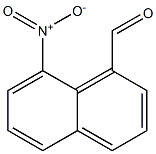 8-nitronaphthalene-1-carbaldehyde Struktur