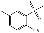 2-methanesulfonyl-4-methylaniline Struktur