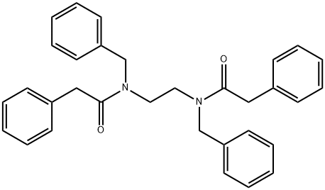 N,N'-1,2-ethanediylbis(N-benzyl-2-phenylacetamide) Struktur