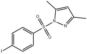 1-(4-iodophenyl)sulfonyl-3,5-dimethylpyrazole Struktur