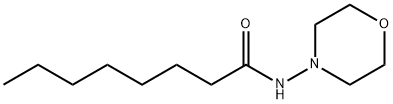 N-morpholin-4-yloctanamide Struktur