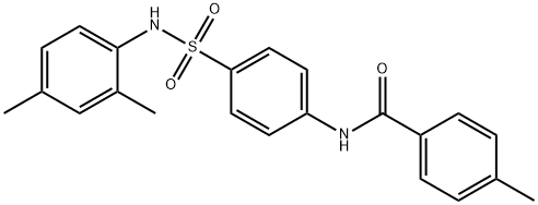 N-(4-{[(2,4-dimethylphenyl)amino]sulfonyl}phenyl)-4-methylbenzamide Struktur