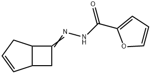 N'-[(6Z)-bicyclo[3.2.0]hept-2-en-6-ylidene]furan-2-carbohydrazide Struktur