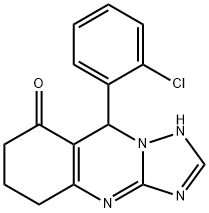 9-(2-chlorophenyl)-5,6,7,9-tetrahydro-[1,2,4]triazolo[5,1-b]quinazolin-8(4H)-one|