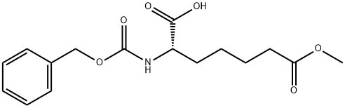 Boc-S-2-Aminopimelic acid 7-methyl ester Struktur