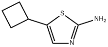 5-CYCLOBUTYLTHIAZOL-2-AMINE Struktur