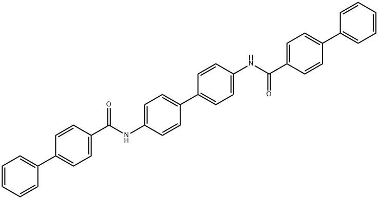 N,N'-4,4'-biphenyldiyldi(4-biphenylcarboxamide) Struktur